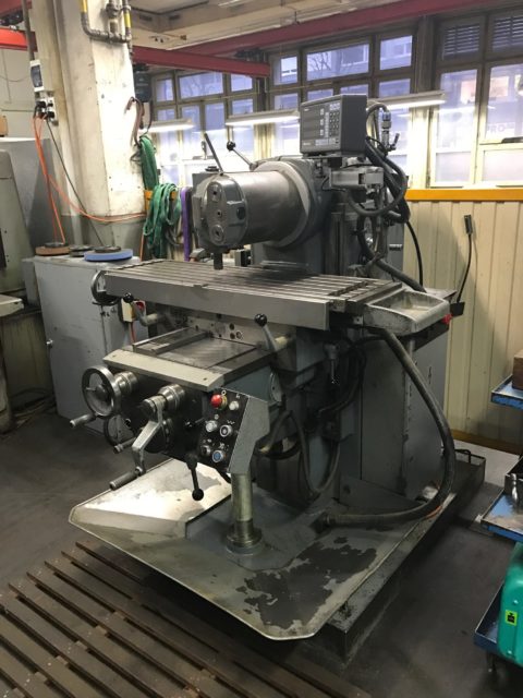 mt metall technik fraiseuse schaublin 53