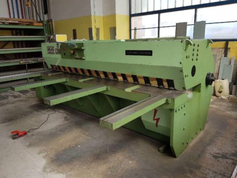 cisaille hydraulique à tôle von arx mt metall - technik