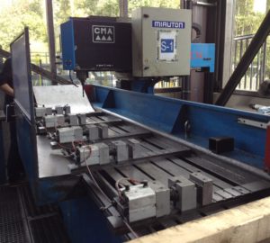 Perceuse CNC Banc de percage CMA mt metall technik machines serrurier construction metallique occasion neuf